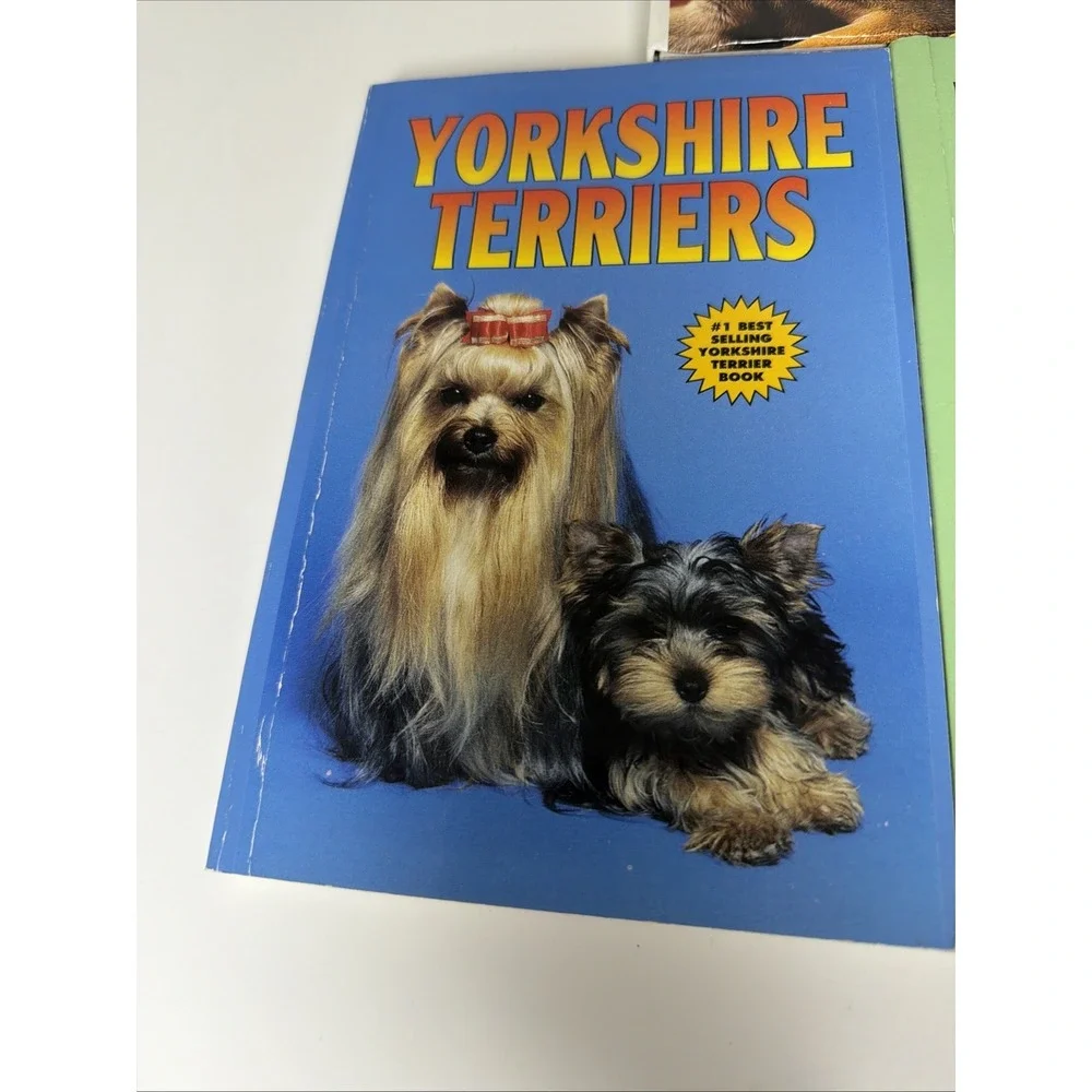 Set Of 3 Vintage‎ Dog Info Books Yorkshire T, Mini Pin, German Kerry Donnelly